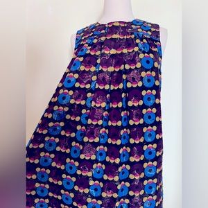 Anna Sui for Target metallic thread mini dress